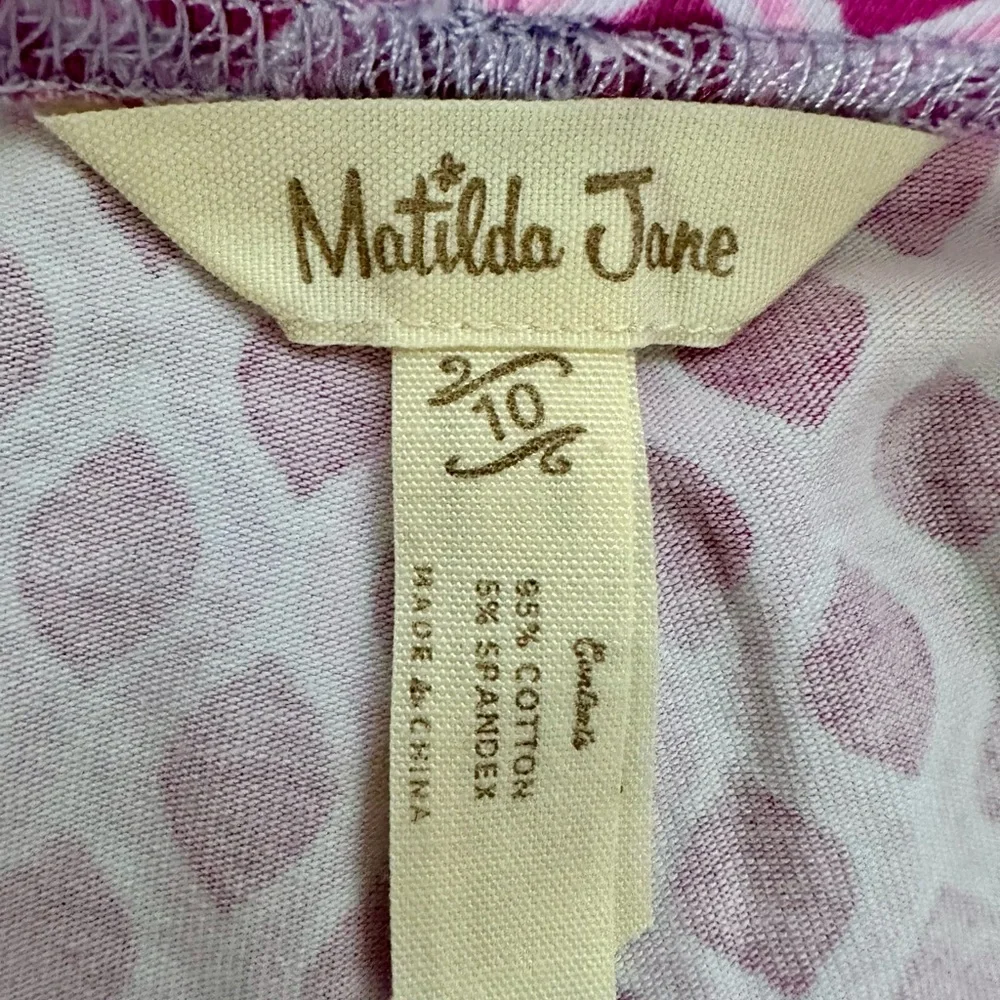 Matilda Jane The Adventure Begins Stepping Stones Shorties 10 Purple Pink Ruffle